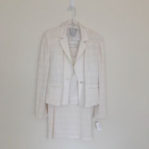 St. John Knits Cream Ensemble